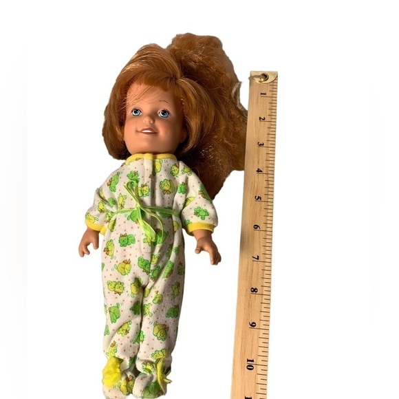 Vintage 1987 Playskool Dolly Surprise Grow Hair Doll With Clothes WORKS, 10'' PD - Picture 5 of 5